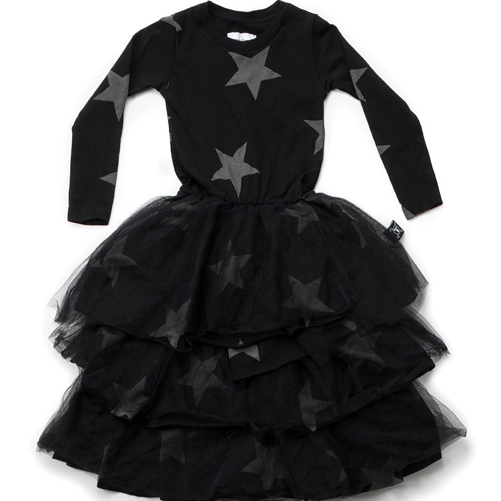 School Winter Concert? Covered! nununu Layered Maxi Tulle Dress